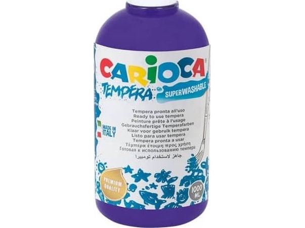 KW Trade Temperafärg Carioca lila 500 ml | Hobby - Färg vattenbaserad - Färg på tåget | GameStuff