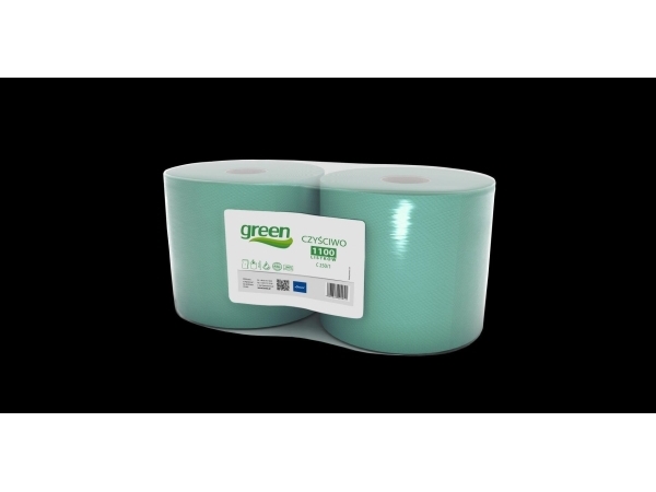 Ellis Makulaturpapir Green* 250/1 Grøn (2 Stk) 9041