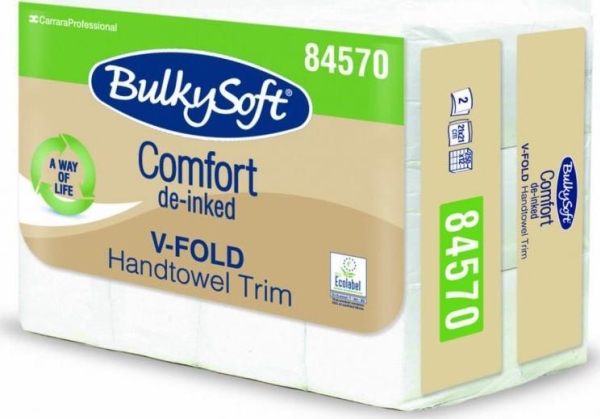 Bulkysoft De-Inked Papierhandtücher Zz Gefaltet V 84570