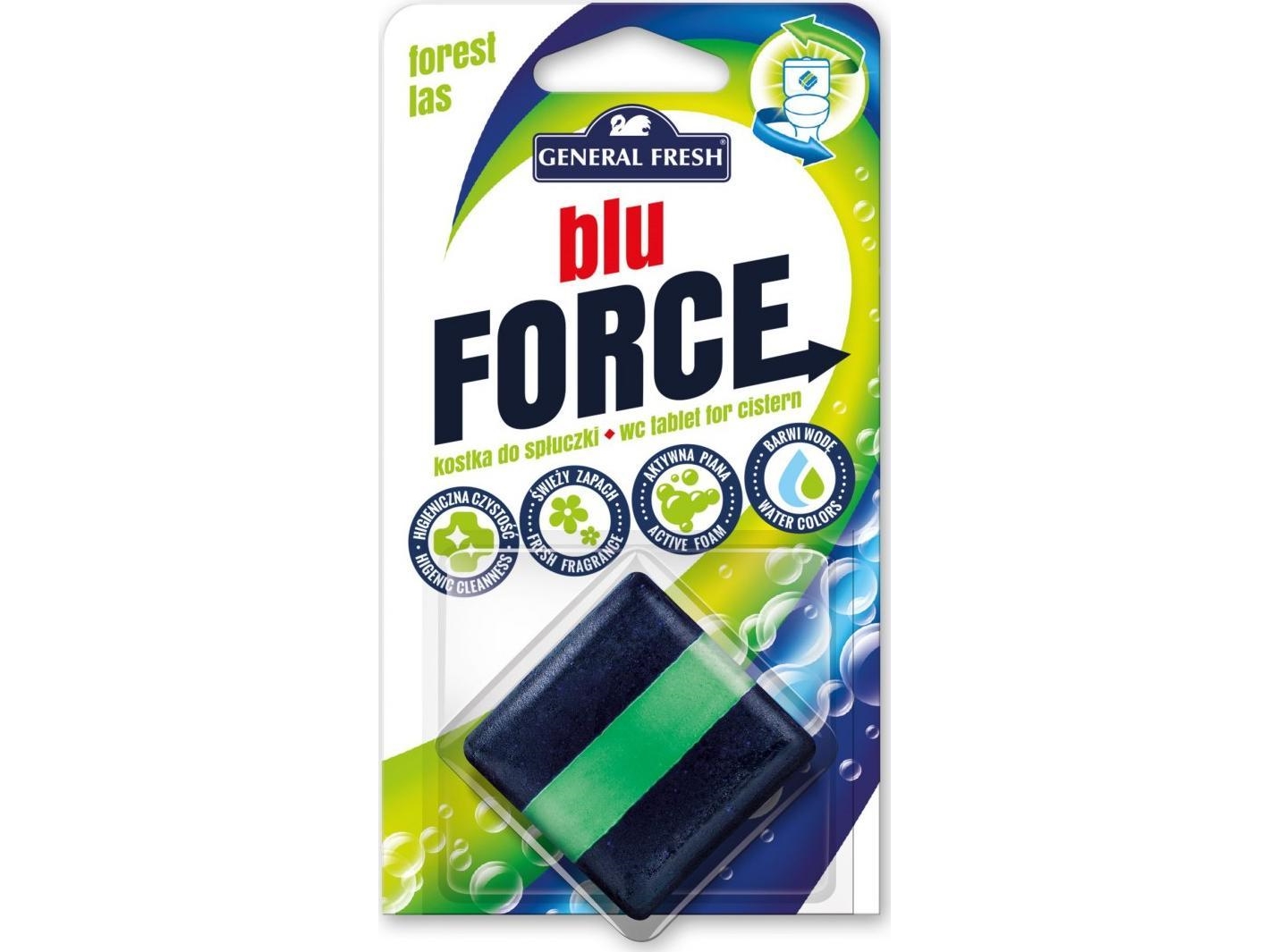 General Fresh Wc-Rens Blu Force Til Cisterne 50 G Las