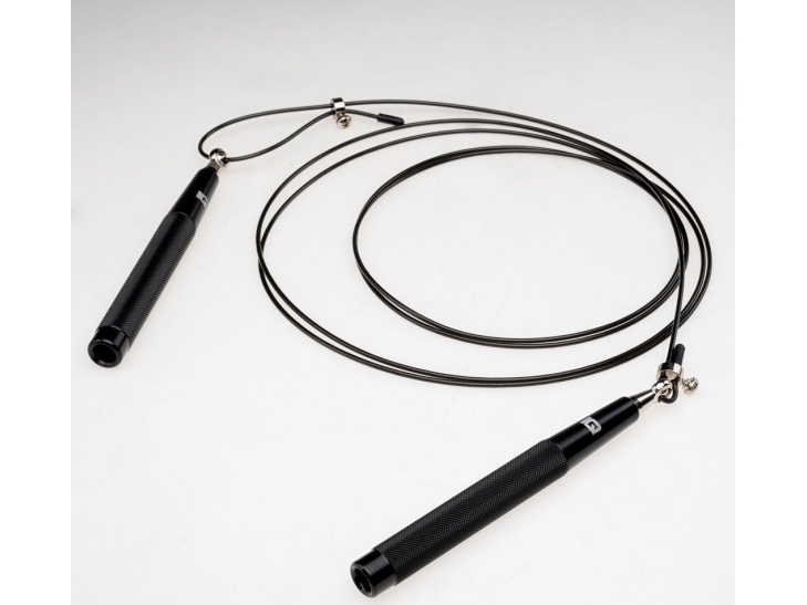 Skakanka sportowa IQ Skakanka Iq Cross The Line Powerpump Crosspro black/silver