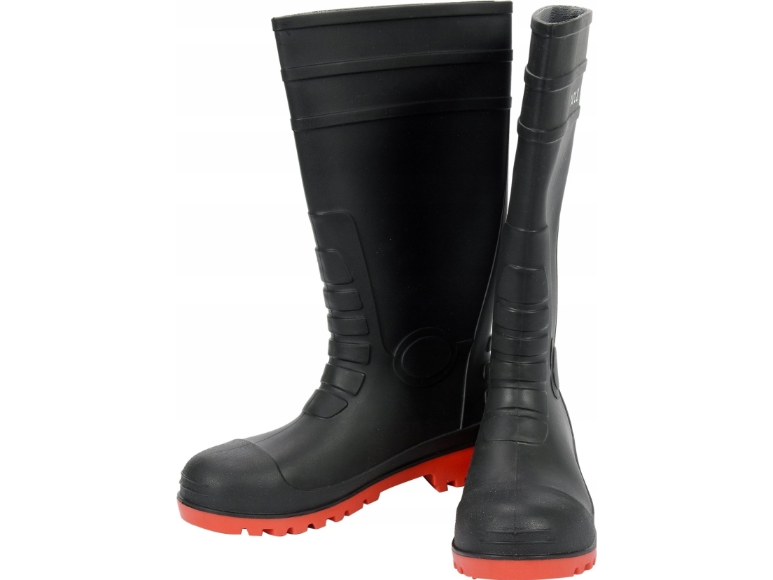 YATO safety wellingtons-kängor med metalltåhätta och stålspikskydds-innersula storlek 46 | Kläder & Säkerhet - Skodon - Säkerhetsstövlar | GameStuff