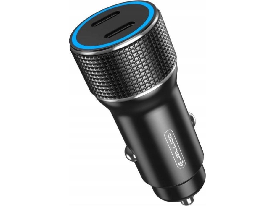 Jellico Biloplader F8 Pd 40W 2X Usb-C Sort