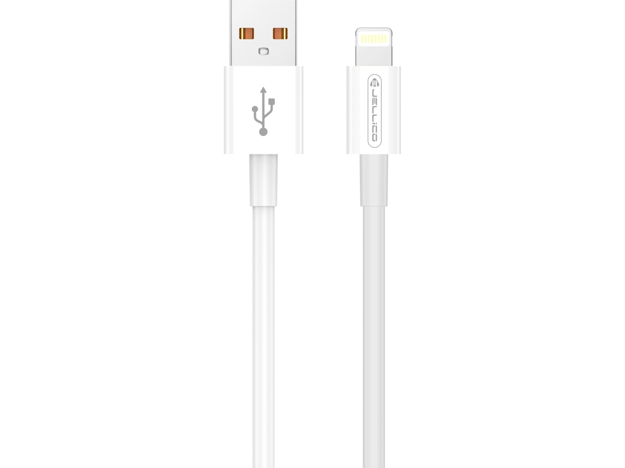 Usb-Kabel Jellico Usb-A - Lightning 1 M Hvid (6974929200831)