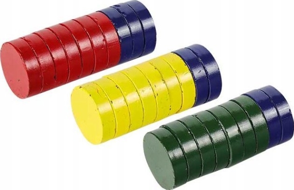 Fandy Magneter Til Tavler Ø40 Mm Mix Farver (28)
