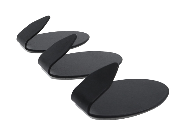 Home&gt it® självhäftande krok 37 mm. svart | Möbler - Förvaringsmöbler - Bokhylla | GameStuff