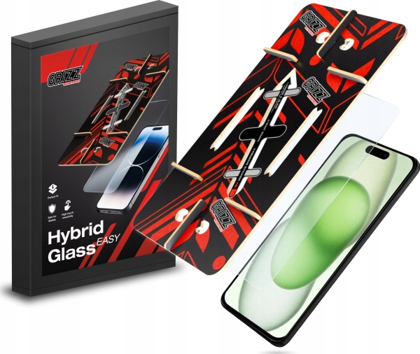 Grizzglass Hybridglass Easy Für Apple Iphone 15 Plus
