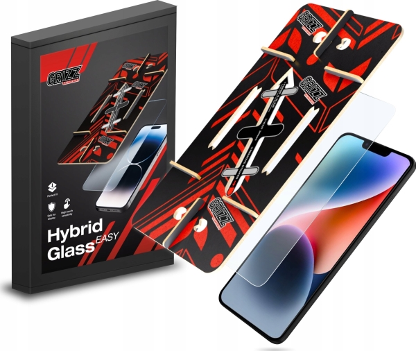 Grizzglass Szkło Hybrydowe Hybridglass Easy Do Apple Iphone 14
