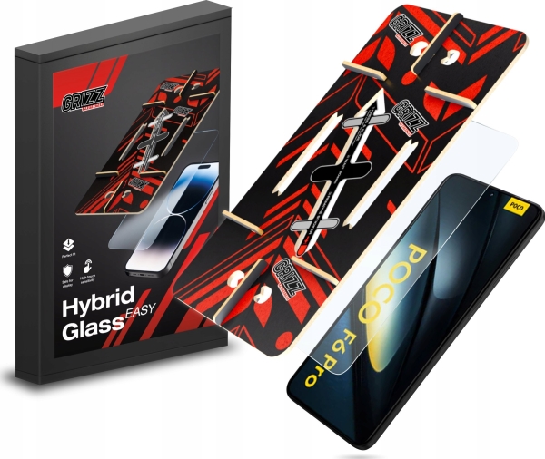 Grizzglass Szkło Hybrydowe Grizzglass Hybridglass Easy Do Xiaomi Poco F6 Pro