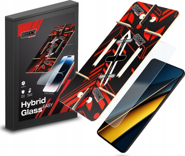 Grizzglass Szkło Hybrydowe Grizzglass Hybridglass Easy Do Xiaomi Poco X6 Pro