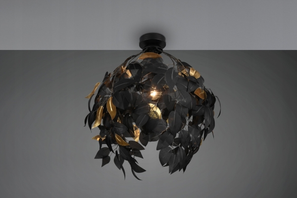 Delight Trio Rl Leavy R60461032 Loftlampe 1X28w E27 Sort