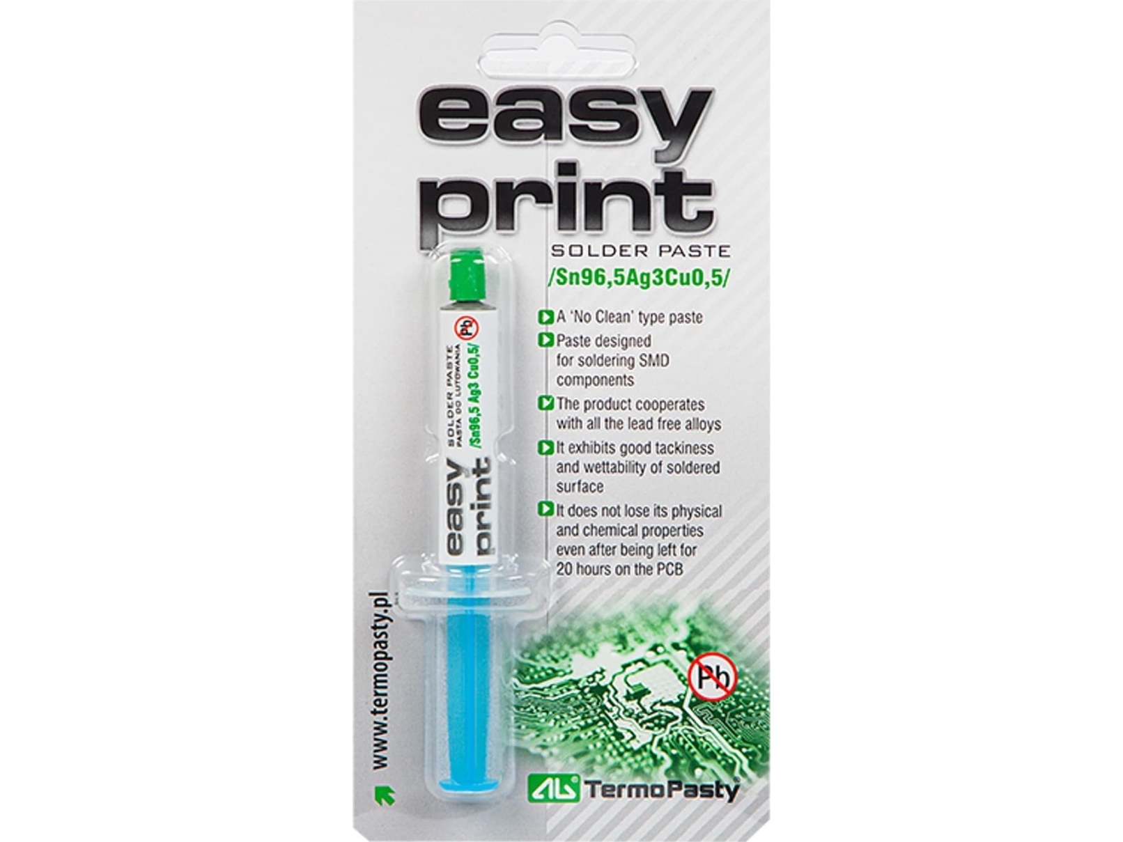 Blow 91-408# Easy print (sn96,5ag3cu0,5) 1,4ml ag billede