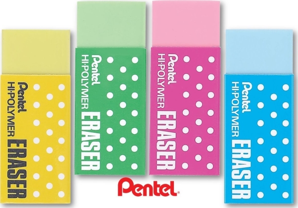 Bertus -Gumka Pentel ZEH-05 zielona BER - 4711577033167 | Skrivredskap - Korrigeringsprodukter - Korrigeringspenna | GameStuff