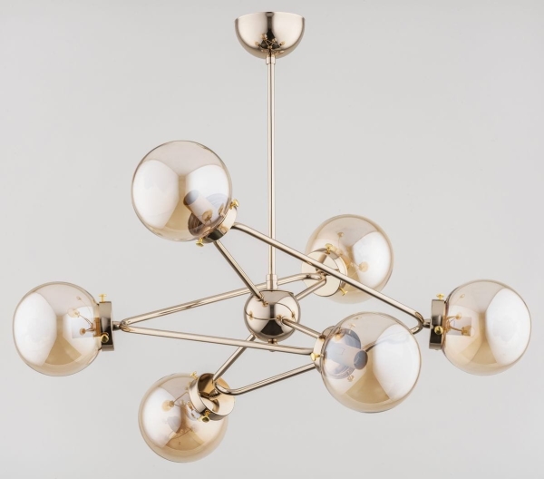 Alfa Resto Arbejds-/Spotlampe 6-Punkts Guld Alfa
