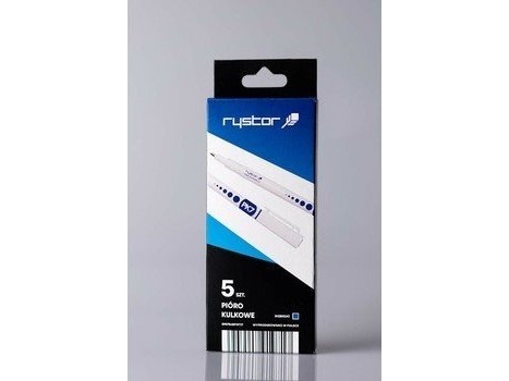 Selgros Rystor Pk7 Kugelschreiber 5Tlg. Blau