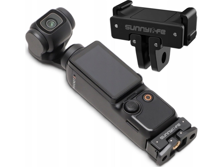 Sunnylife Schnellwechselhalterung Für Gopro Und 1/4" Gewinde Für Dji Osmo Pocket 3 / Op-3-Ad824-D