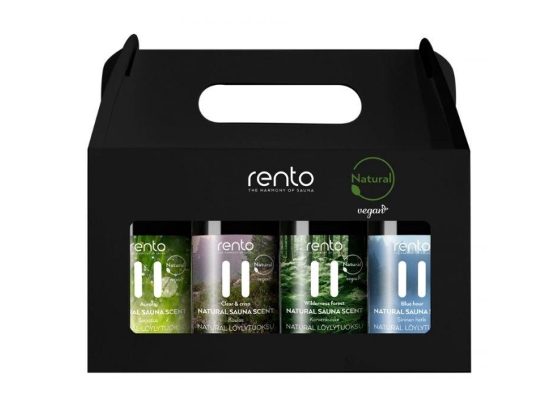 Sourcing Badrumsdoftset RENTO, 4 × 100 ml | Huset - Bastu - Tillbehör för bastu | GameStuff