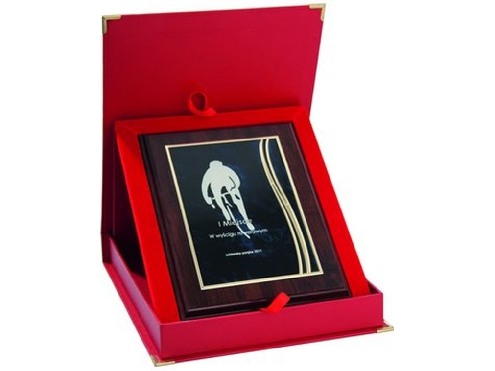 Victoria Sport Diplom Aus Kunststoff Mit Metallplakette Graviert + Etui