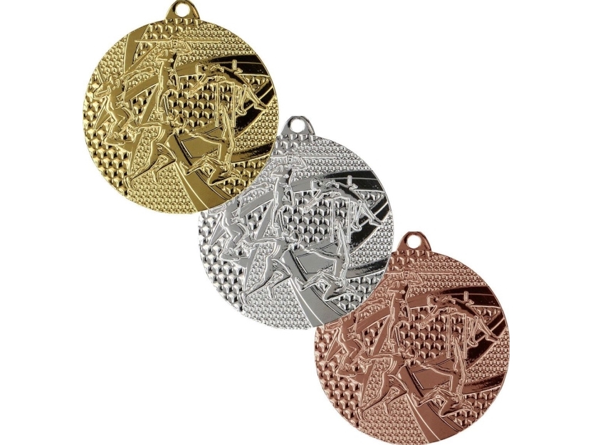 Victoria Sport Medaille Gold Leichtathletik - Stahlmedaille