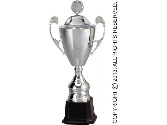 Victoria Sport Silver metallmugg med lock | Sport & Träning - Sportutrustning - Troféer | GameStuff