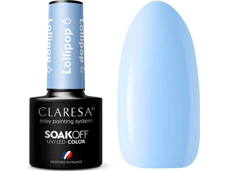 Claresa CLARESA Hybrid nail polish LOLLIPOP 6 -5g | Smink - Sminktillbehör - Sminkborstar & penslar | GameStuff