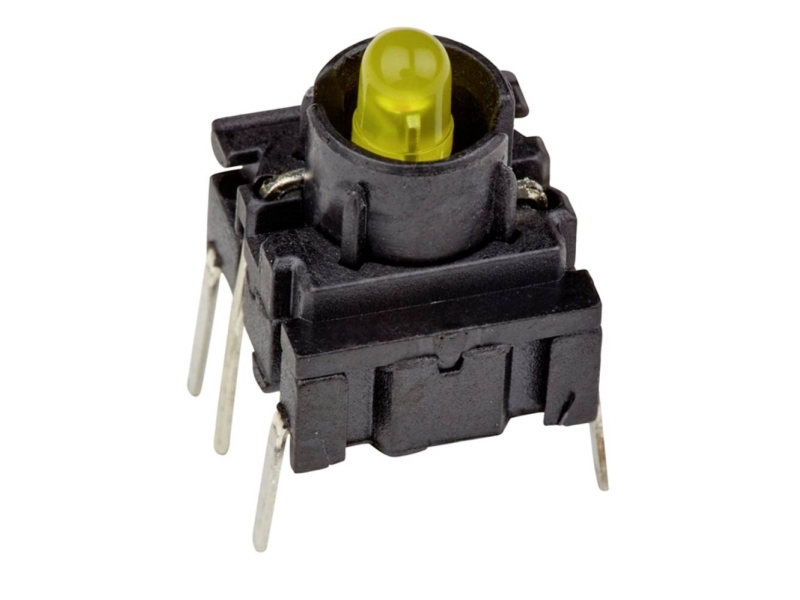 Mec 3Fth940 Multimec 3F Series Skifter 24 V 50 Ma Tastende Gul (L X B X H) 10 X 10 X 10.40 Mm Ip67 1 Stk