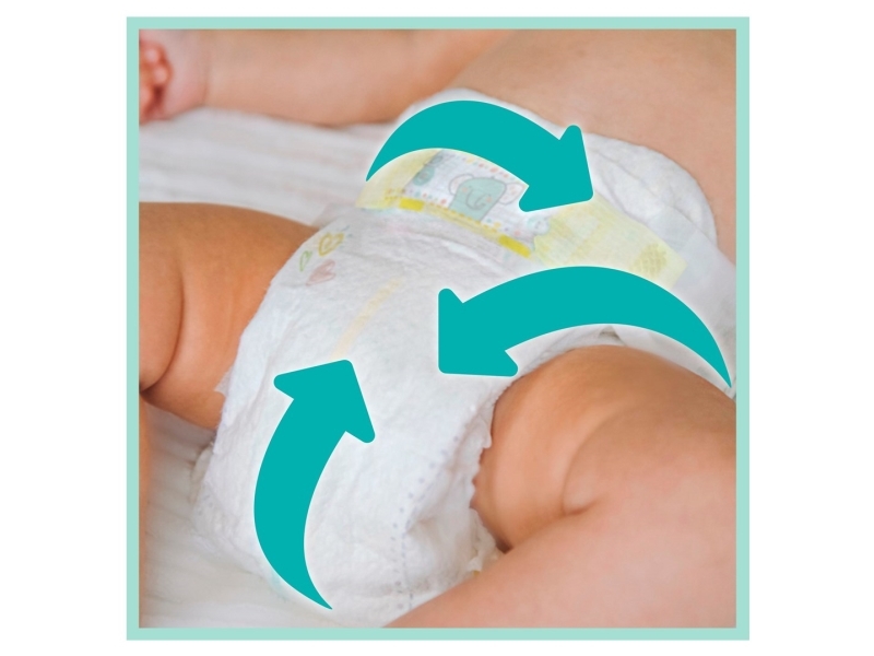 Pampers Premium Care-bleier, 1 størrelse (mini), 72 bleier, 2-5 kg