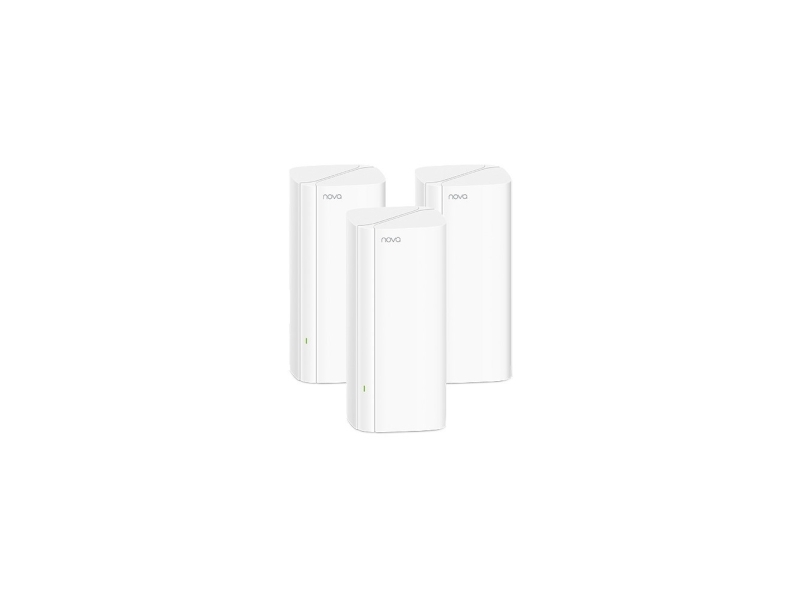 Tenda Ex12 Dualband (2.4 Ghz / 5 Ghz) Ax3000 Mesh-Wi-Fi-6-System (3Er-Set) Weiß