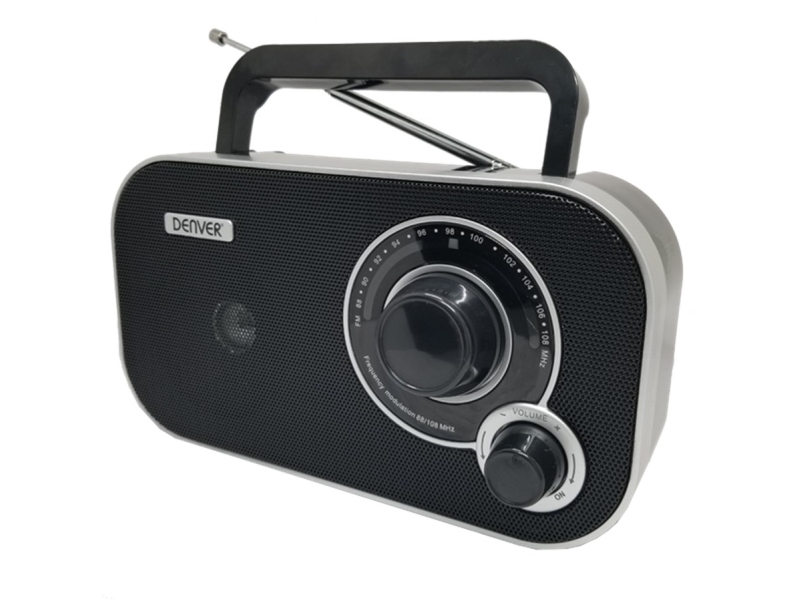 Denver Tr-51B, Personligt, Analog, Fm, Analog, Sort, Ekstern