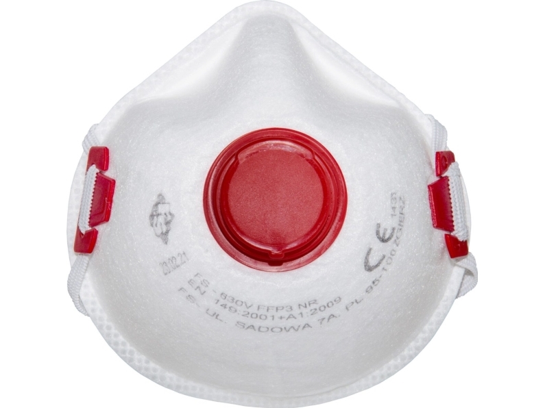 Pro Polmasksfilter Fs-630V Ffp3 Nr, Sæt M. 3 Stk (Ventil)