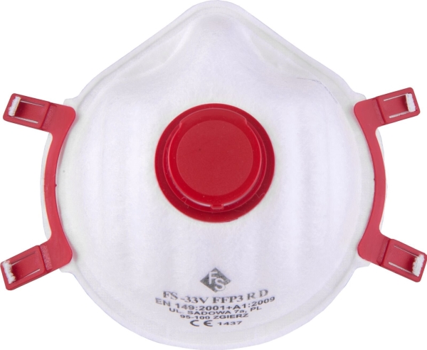 Pro Filtrerende Halvmask Ffp3 R D Fs-33V (Ventil), Ce
