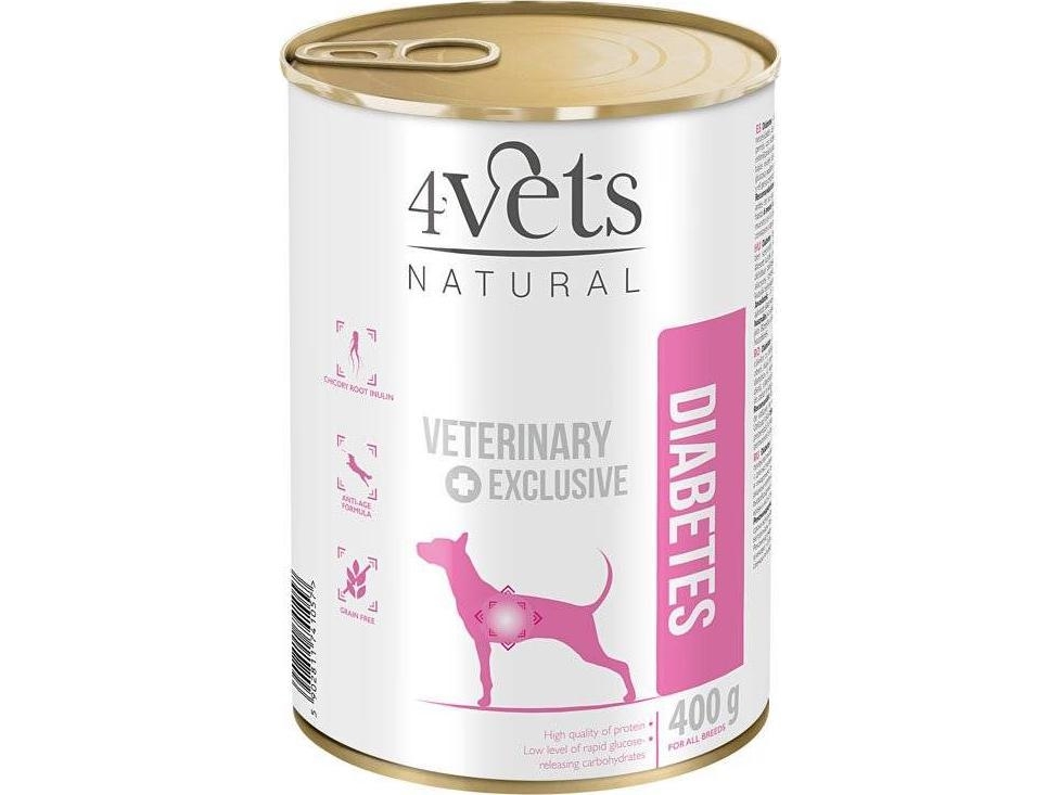 Dolina Noteci 4Vets Dog Diabetes 400G
