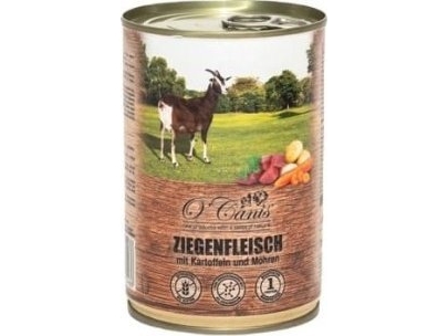 O'canis O'canis Goat Mit Kartoffeln, Petersilie Und Karotten - Nassfutter Für Hunde - 400 G