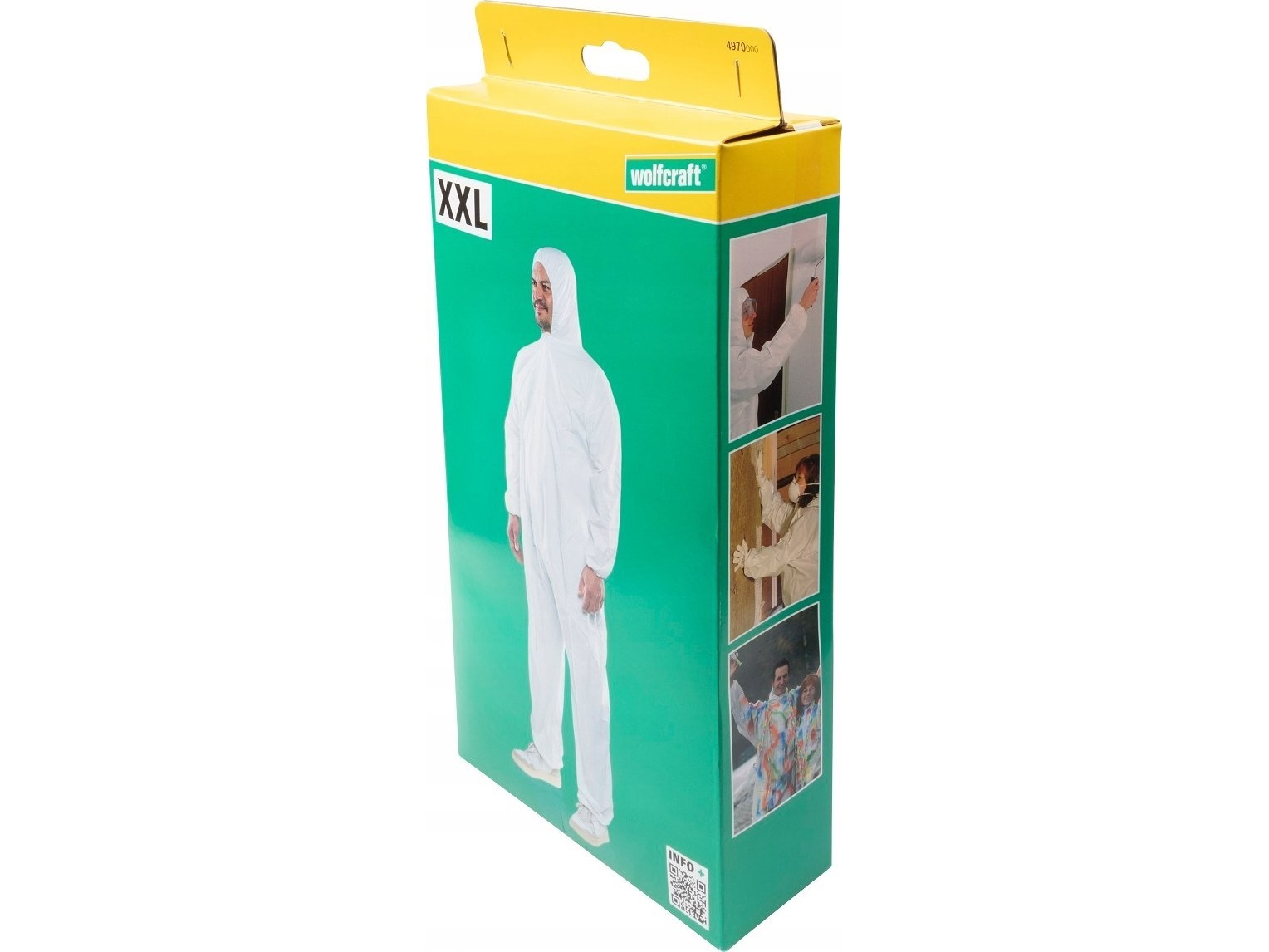 Wolfcraft Kertakäyttöpuku - XXL