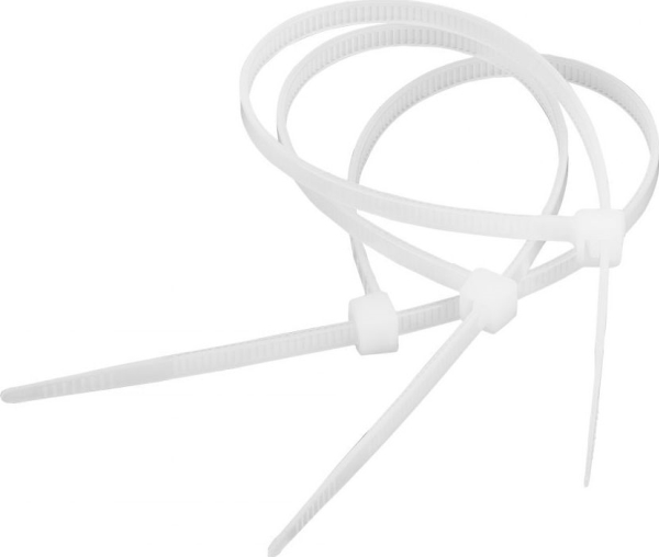 Cabletech Laidų Tvirtinimo Dirželiai 7.2Mm 50Cm Balta