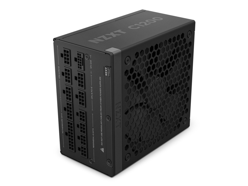 Nzxt C1200 Gold Atx 3.1, 1200 W, 100 - 240 V, 7 - 14 A, Aktiv, 120 W, 1200 W