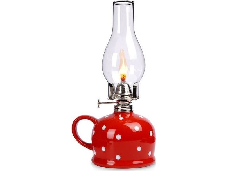 Orion keramisk fotogenlampa 28,5 cm 530 ml | Baby & barn - Ljus till bordet - Oljelampa | GameStuff