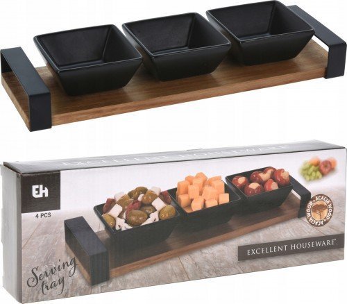 Koopman Snack-Skåle Til Servering Af 4 El.