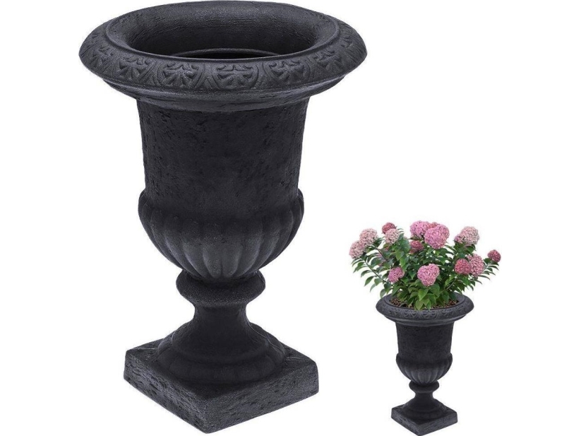 Vilde udendørs havekrukke antik kop 54x38,5 cm