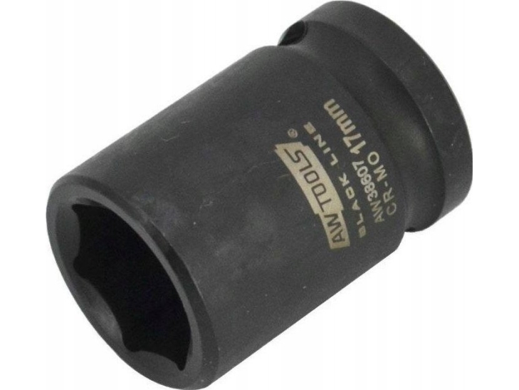 Awtools Top Unbrako 6-Kant 1/2" Kort 21 Mm Black Line