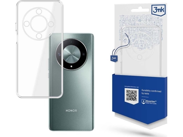 3Mk Clear Honor Magic6 Lite 5G - Dėklas Telefonui Skaidrus