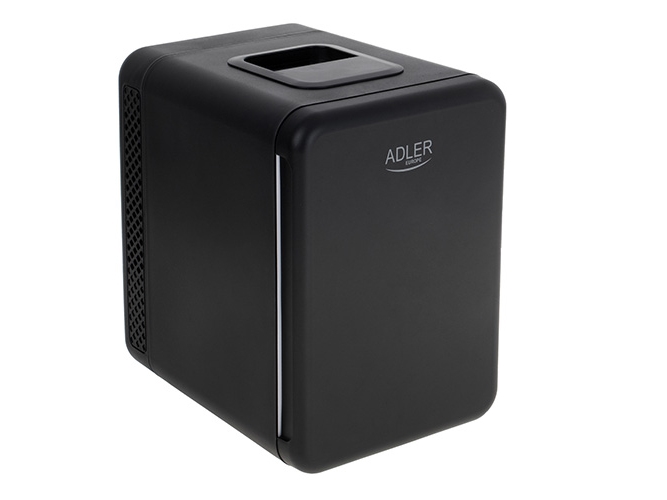 Adler AD 8084 Minikylskåp Fristående Skafferi Höjd 27 cm Kylskåpets nettokapacitet 4 L Svart | Vitvaror - Kyl & Frys - Kylskåp | GameStuff