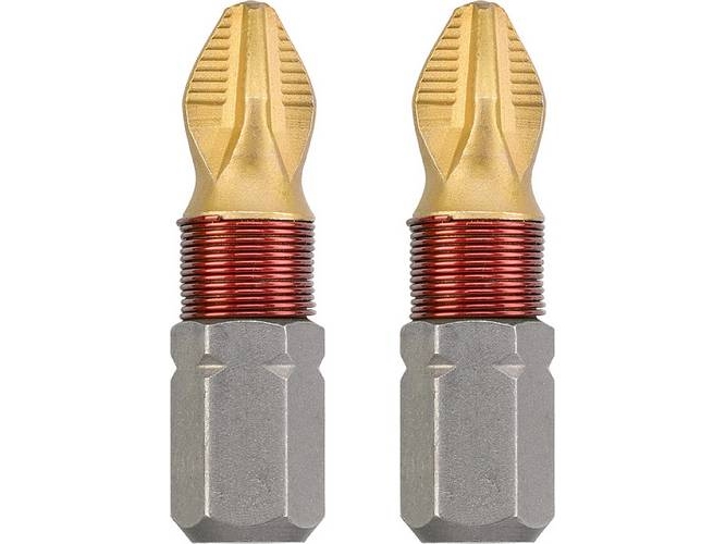 Kwb 124001 Bit-Satz Ph 1 Stahl 2 Stück
