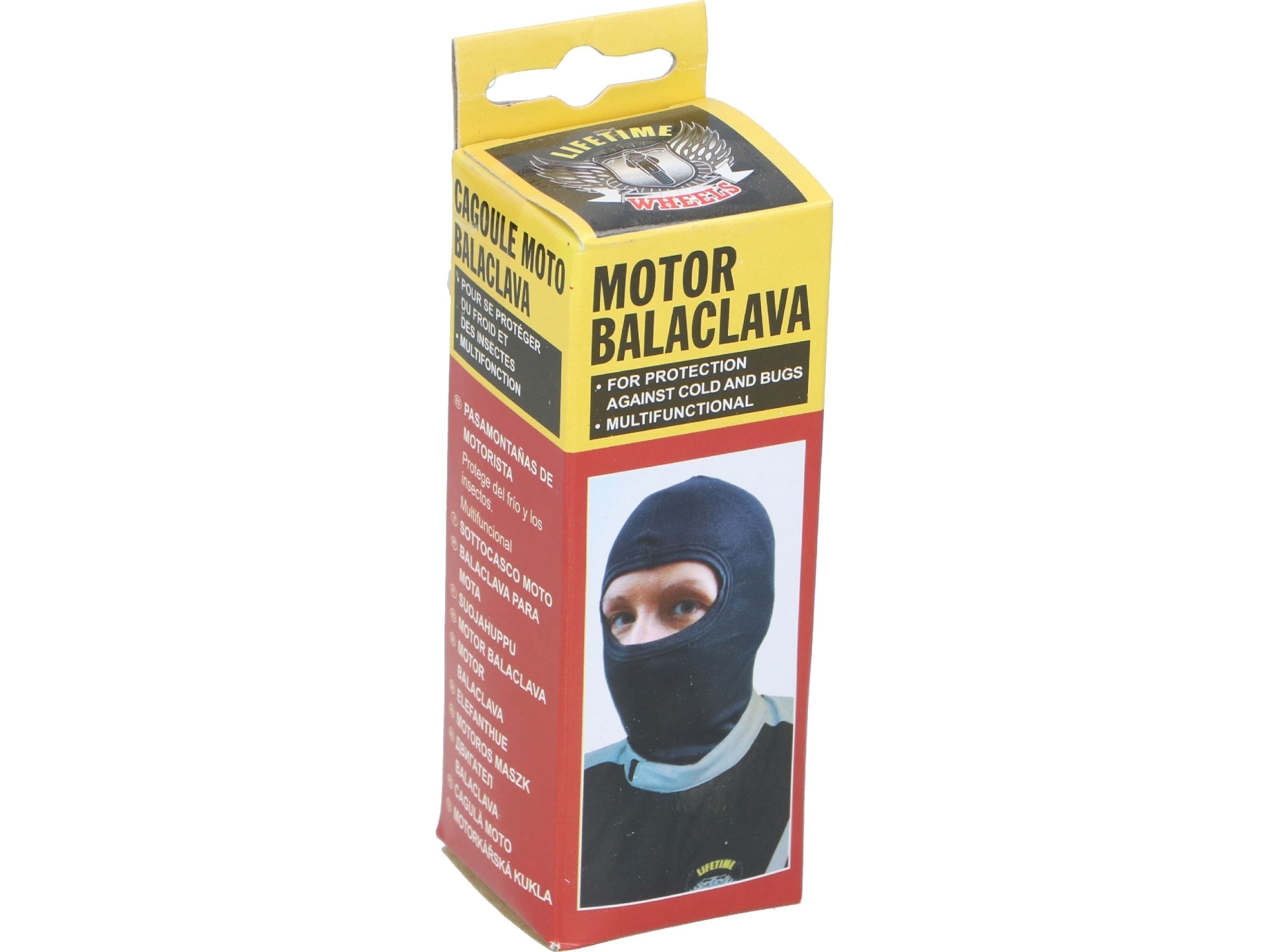 Lifetime balaclava til motorcykel under hjelmen LIFETIME uni