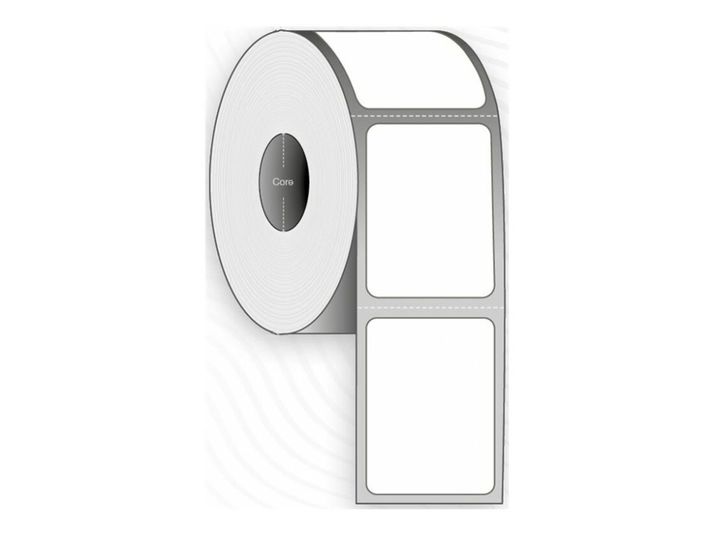 Capture - Permanent Klæbemiddel - Belagt - Hvid - 57 X 102 Mm 11456 Etikette (8 Rulle X 1432) Etiketter (Alternativ Til: Zebra 880156-101)