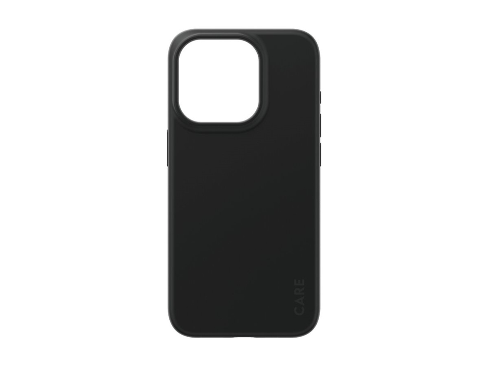 CARE by PanzerGlass - Bagsidecover til mobiltelefon - termoplastisk polyuretan (TPU) - sort - for Apple iPhone 15 Pro