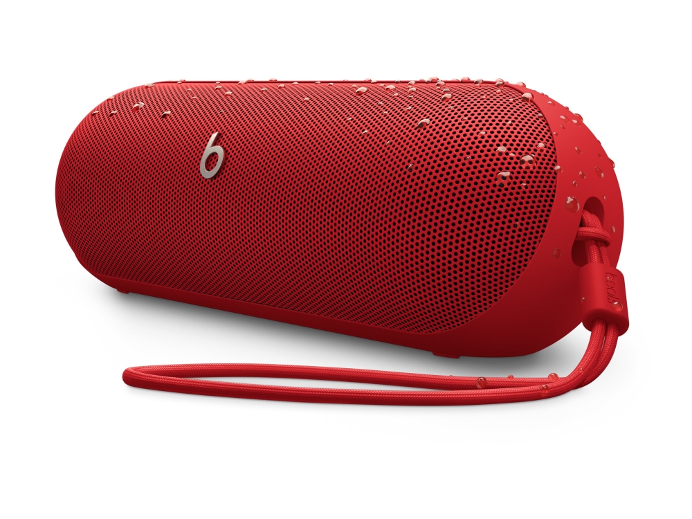 Apple Beats Pill - Kabelloser Bluetooth Lautsprecher - Signalrot, Neodym, Verkabelt & Kabellos, Usb Typ-C, Tragbarer Stereo-Lautsprecher, Rot, Tasten