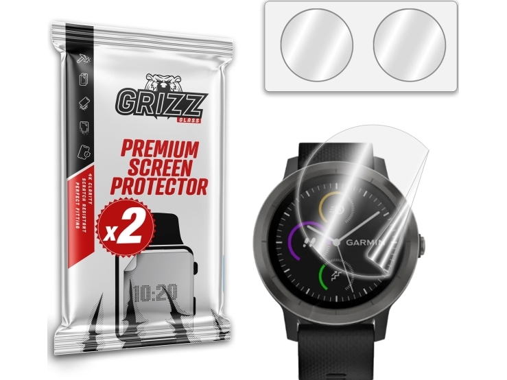 Grizzglass Keramikfolie Ceramicfilm Für Garmin Vivoactive 3