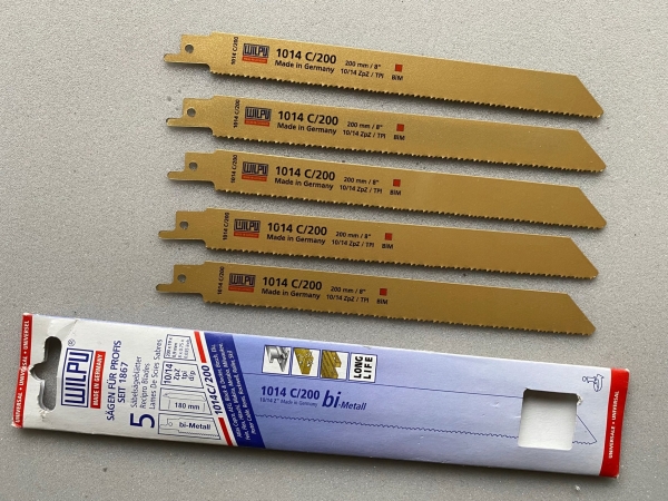Savklinger Til Træ, Plast Wilpu 135/150 5 Stk. 180 Mm 1014C/200