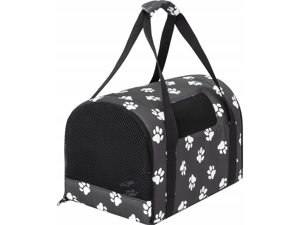 DOGGY R2 transportkasse tube grafit med klapper